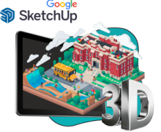 Google SketchUp - Школа программирования для детей, компьютерные курсы для школьников, начинающих и подростков - KIBERone г. Владимир
