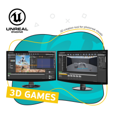 Unreal Engine 4. Игровой движок - КИБЕРшкола программирования для детей, компьютерные курсы для школьников, начинающих и подростков - KIBERone г. Владимир