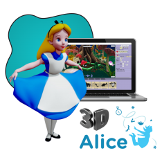 Alice 3d - КИБЕРшкола программирования для детей, компьютерные курсы для школьников, начинающих и подростков - KIBERone г. Владимир