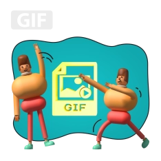 Gif-анимация - КИБЕРшкола программирования для детей, компьютерные курсы для школьников, начинающих и подростков - KIBERone г. Владимир