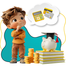 Финансовый интеллект вместе KIBERone - КИБЕРшкола программирования для детей, компьютерные курсы для школьников, начинающих и подростков - KIBERone г. Владимир