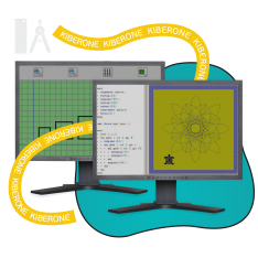Исполнители чертежник и черепашка - КИБЕРшкола программирования для детей, компьютерные курсы для школьников, начинающих и подростков - KIBERone г. Владимир