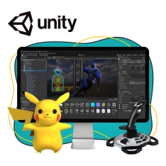 Мир игр на Unity 2D на популярном движке + AI-помощники - КИБЕРшкола программирования для детей, компьютерные курсы для школьников, начинающих и подростков - KIBERone г. Владимир