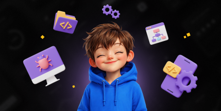 Идеальный сайт с нуля: код, дизайн и AI-помощник - КИБЕРшкола программирования для детей, компьютерные курсы для школьников, начинающих и подростков - KIBERone г. Владимир